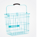 Pure City Wire Pannier Bike Basket (Summer Sky Blue)